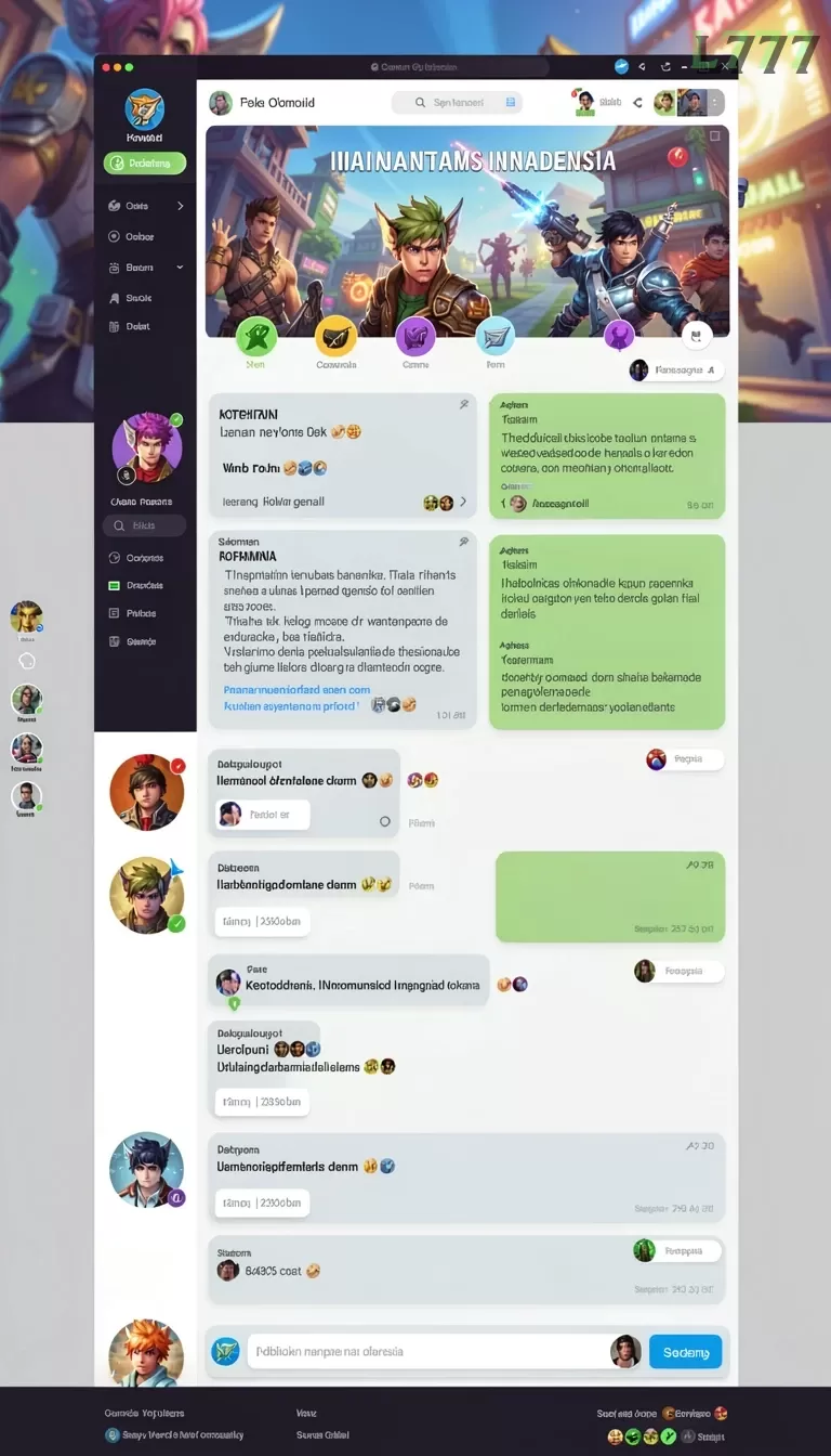 Cuplikan layar BOS5000 — menu navigasi