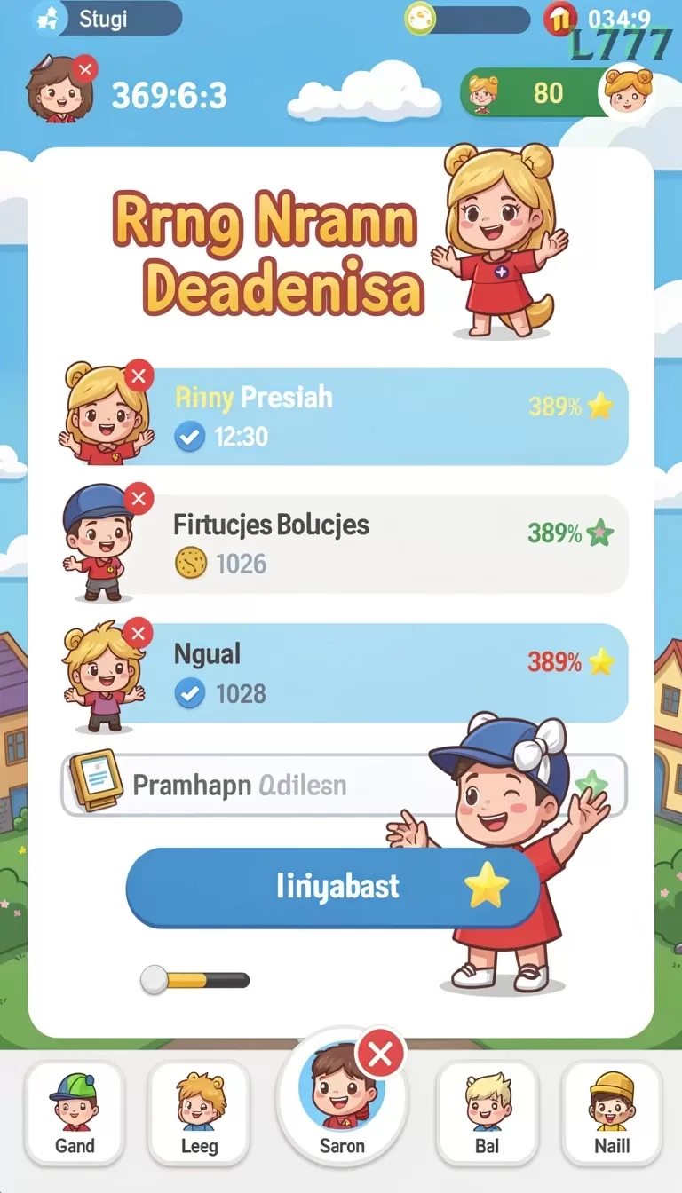 Cuplikan layar HARTASPIN — menu navigasi