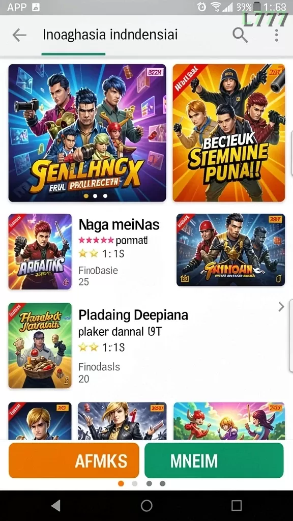 Cuplikan layar HOKIHEBAT — halaman utama